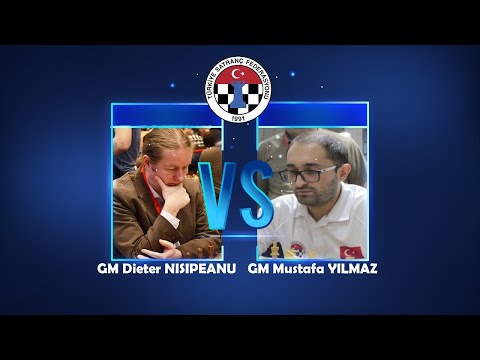 GM Dieter NISIPEANU  vs GM Mustafa YILMAZ R#1