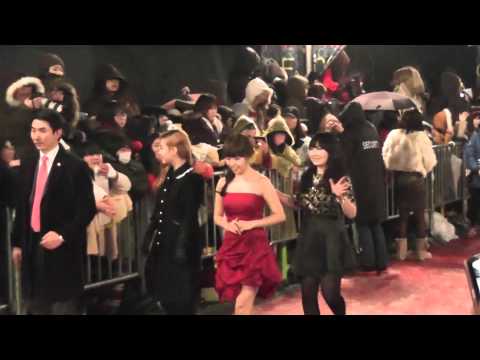 20121229 Lee Hi & Park Ji-Min & Baek A Yeon @ SBS Gayo Daejun Red Carpet