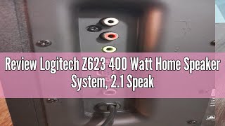 Review Logitech Z623 400 Watt Home Speaker System, 2.1 Speaker System