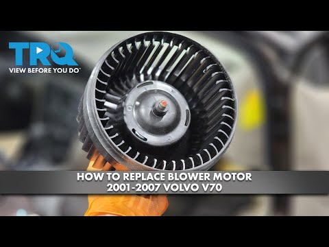 How to Replace Blower Motor 2001-2007 Volvo V70