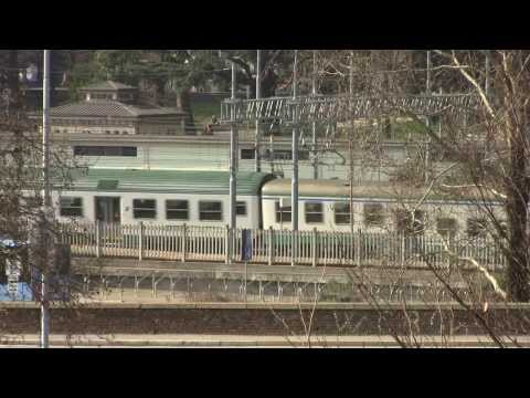 E464 + piano ribassato 1965 e pilota MDVC Trenord - Monza 08/03/2014