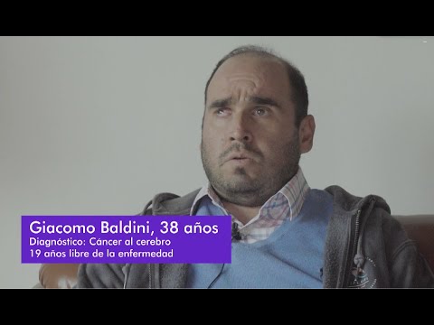 Testimonio de Giacomo Baldini, diagnosticado con cáncer al cerebro