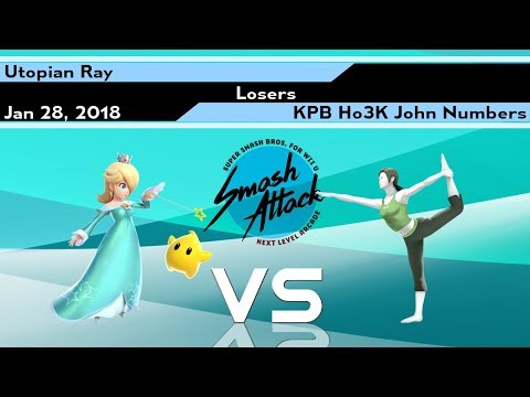 SmashAttack 24 - [Losers] Utopian Ray vs KPB Ho3K John Numbers