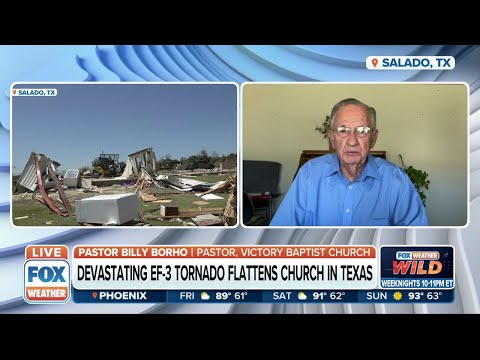 Salado, TX Church Plans To Have Easter Service Despite EF-3 Tornado Destroying Building