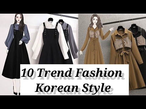 TAMPIL MEMPESONA 10 TREND FASHION KOREAN TERBARU TAHUN 2022 / OUTFIT KOREAN