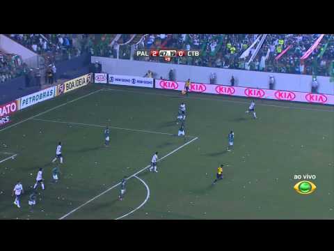 Palmeiras 2 x 0 Coritiba (1º Jogo da Final Copa do Brasil 2012 TV Band HD)