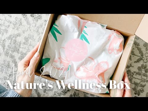 Nature's Wellness Box Unboxing April 2021