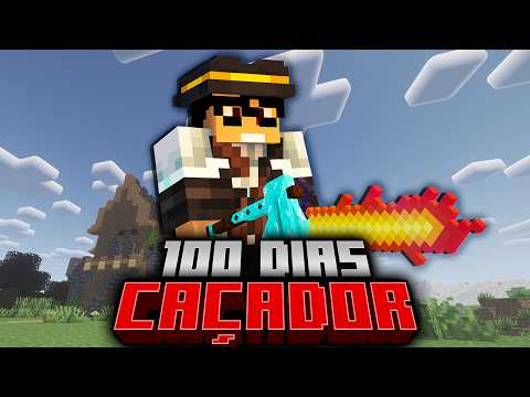 100 Days as a Minecraft Hunter - EPIC SURVIVAL