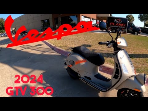 2024 Vespa GTV 300 in Plano, Texas - Video 1