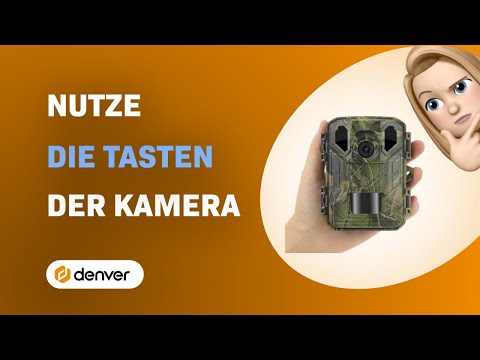 Wie man die Tastenfunktionen der Denver WCS-5023 Kamera navigiert