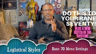 Customize Your Rane Seventy with Menu settings