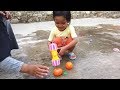 AFSHEENA BERNYANYI FINGER FAMILY SONG Belajar Warna Dengan Balon Lucu & Meletuskanya
