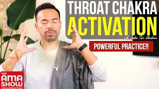 How to Open Your Throat Chakra | Powerful Activation [Find Your Truth!!]