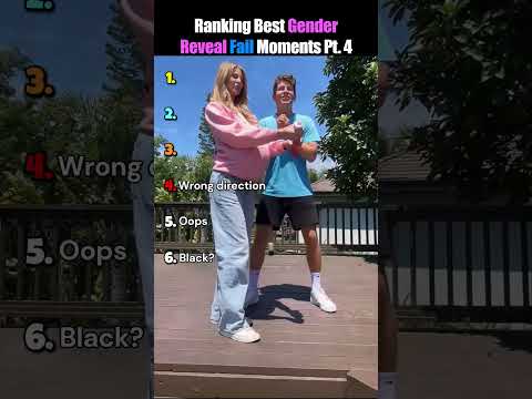 Ranking the Best Gender Reveal Fail Moments Pt. 4 #shorts