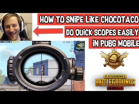 How to snipe down enemies like Chocotaco ! PUBG Mobile ! Hindi