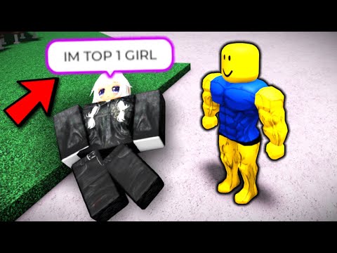 Toxic E-GIRL Gets Humbled.. 💀 | The Strongest Battlegrounds