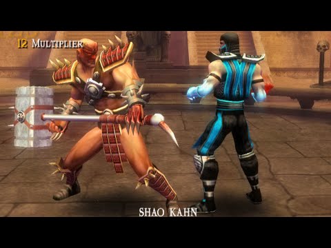 [TAS] Mortal Kombat Shaolin Monks (No Hit Run) All Bosses Sub-Zero (PS2)