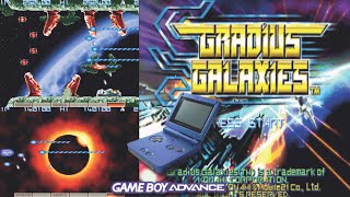 Gradius Advance/Galaxies GBA - C&M Playthrough