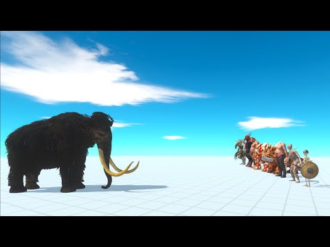 Woolly Mammoth vs every Infernal animal revolt battle simulator