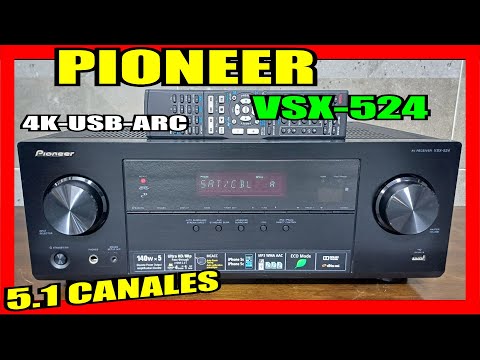 PIONEER VSX-524 Receiver Amplifier (Video of Operation for Sale) #Sold