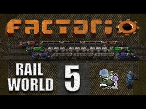 Factorio [0.17] - Rail World Ep. 5 - Oil