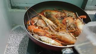 (HÔM NAY ĂN GÌ) TÔM SỐP BƠ TỞI