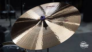 Video thumbnail for Paiste 22" 2002 Series Ride Cymbal - Sound/Video Demo by Richie's Drum Garage