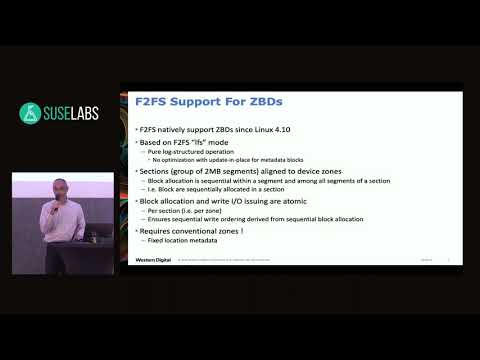 SUSE Labs Conference 2019 - Filesystems Native Support of Zoned Block Devices