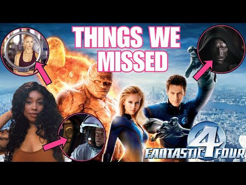 MARVEL REACTION | FANTASTIC FOUR 1 2005 | THINGS WE MISSED ?