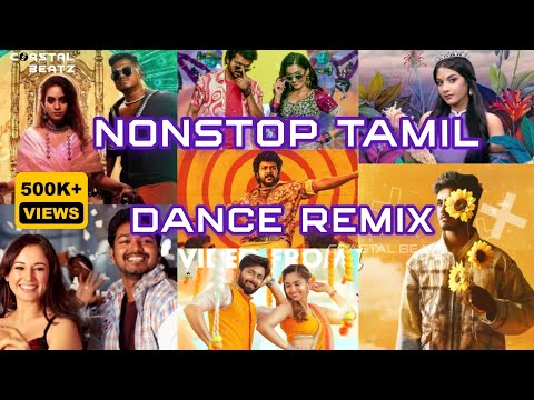 Nonstop Tamil Dance Remix | Kollywood DJ Songs 😍 | Trending 2024 | Coastal Beatz | Mega Party Mix