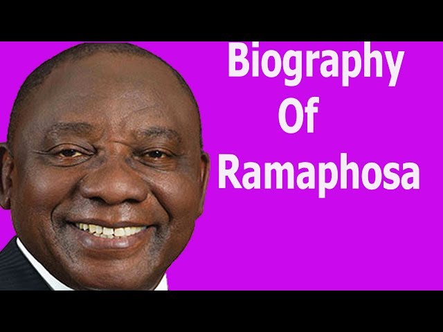 Videouttalande av Cyril Ramaphosa Engelska