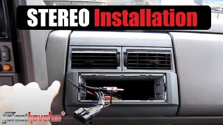 Head Unit / Stereo / Deck Installation / Install (SOLDERING Connections) | AnthonyJ350