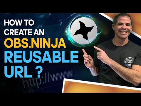 How to create an OBS.ninja Reusable URL?