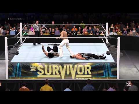 WWE Championship | Triple Threat Match | Survivor Series [WWE 2K16]