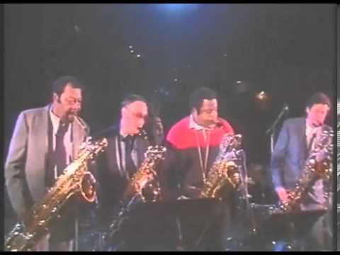 Baritone Sax Quartet: Nick Brignola, Ronnie Cuber, Cecil Payne, Howard Johnson, Berlin 1985