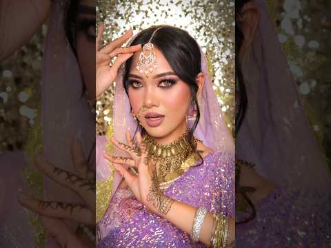 OK Let’s dance one more time, shall we? ✨ #asokamakeup #indianmakeup #blingbabi