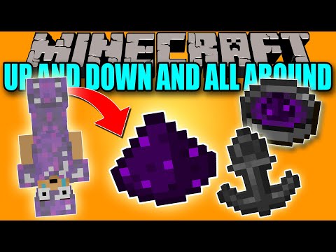UP AND DOWN AND ALL AROUND MOD - Gravedad invertida en minecraft! - Minecraft mod 1.12.2 Review