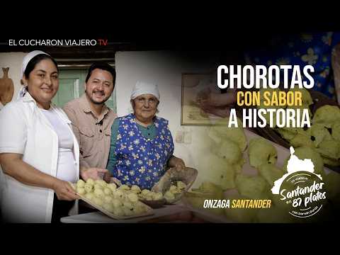 Sancocho de gallina con chorotas en Onzaga Santander - La Vuelta a Santander en 87 Platos