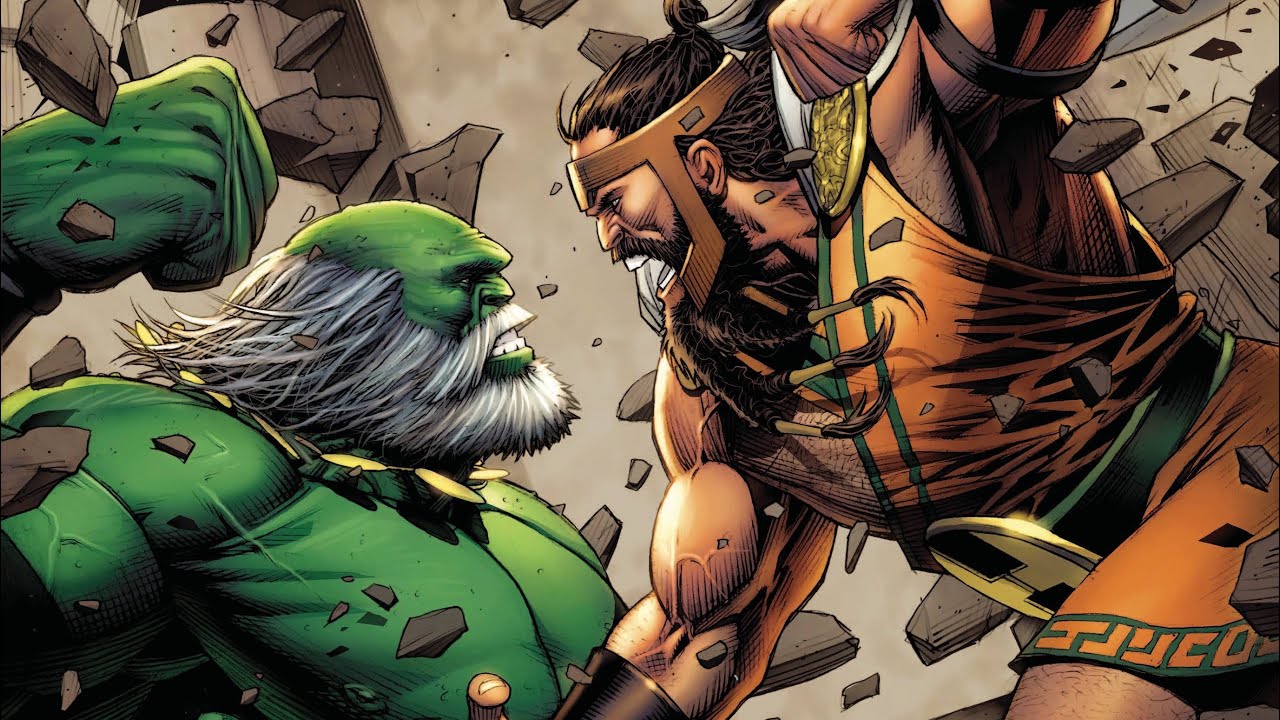 Maestro Hulk Fights Hercules