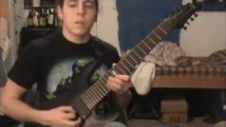 Animals As Leaders - Cylindrical Sea SOLOS (on 8 String guitar)