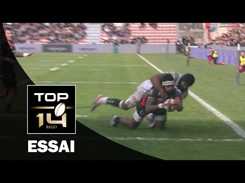 TOP 14 ‐ Essai Semi KUNATANI (ST) – Toulouse-Brive– J13 – Saison 2016/2017