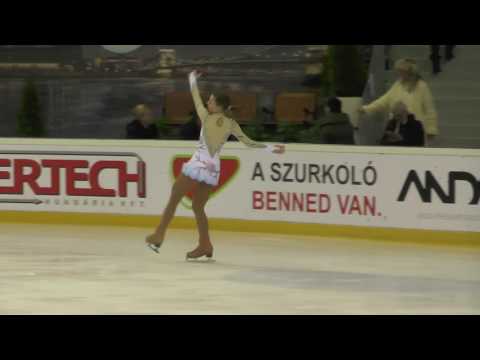 2016 Santa Claus Cup: Dorina SZIGETI (HUN) - FS Basic Novice A GIRLS 2003-2004, Free skating
