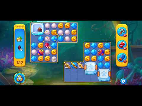 Fishdom level 10804 no boosters フィッシュダム ノーマル