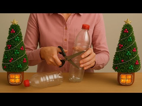 SO EASY🥰Everyone thinks they're ready - I made and sold a Christmas tree out of a plastic bottle.