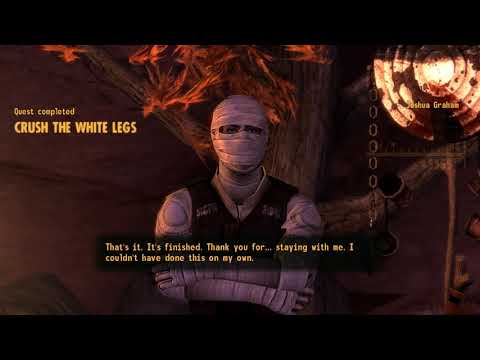 Fallout: New Vegas (PC) - Honest Hearts DLC Ending - Crush the White Legs (Best Possible Ending)