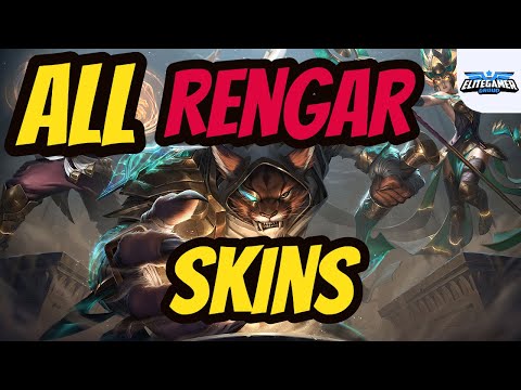All Rengar Skins Spotlight League of Legends Skin Review