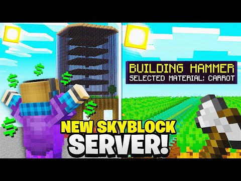 BRAND NEW OP Skyblock Server! | Minecraft Skyblock | OPLegends
