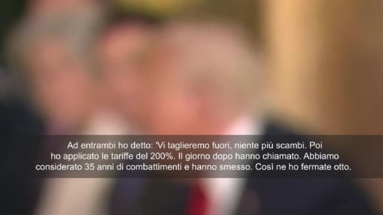 Trump si lamenta con Netanyahu per non aver ricevuto Nobel: Ho fatto finire 8 guerre