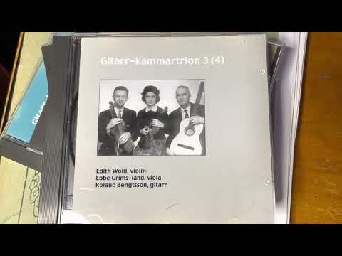 Gitarr-kammartrion 3 (4) Haydn TRIO - Enjoy! Privat samling av Alvaro Pinto