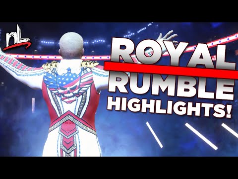 nL Highlights - Royal Rumble 2023! [WWE 2K22 Simulation]